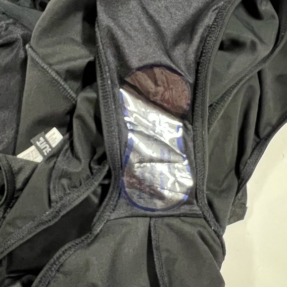 MIRACLESUIT Womens Plus Black Sanibel One Piece Sculpted Ruched Swimsuit Size 18 - Picture 12 of 12